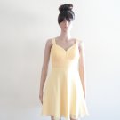 Yellow Evening Dress.Cocktail Dress.Party Dress