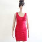 Red Mini Dress.Evening Dress.Cocktail Dress.Party Dress