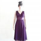 Purple Evening Dress.Wedding Party Dress.Holiday Dress