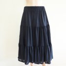 Black Evening Skirt.Everyday Skirt.Casual Skirt