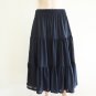 Black Evening Skirt.Everyday Skirt.Casual Skirt