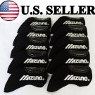 MIZUNO Golf Iron Head Covers 10pcs LEFT HANDED BLACK Color Headcover Club