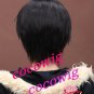 DuRaRaRa!! DRRR!! Izaya Orihara Short Black Anime Cosplay Party Hair Wig