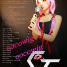 Guilty Crown Inori Yuzuriha Icepink Gradient Color Anime Cosplay  Wig
