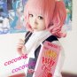 Inu x Boku SS Secret Service Roromiya Karuta Pink Full Cosplay Wig