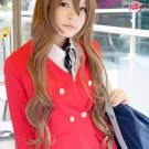 TIGER×DRAGON！Toradora! Taiga Aisaka brown curly cosplay long wig
