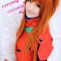 EVA Asuka Langley Soryu Orange 80cm Long Straight Anime Cosplay Wig