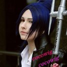 Hitman Reborn Rokudo mukuro Cosplay Short  Blue wig