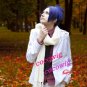 Hitman Reborn Rokudo mukuro Cosplay Short Blue wig
