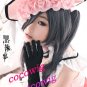 Black Butler Kuroshitsuji Ciel Phantomhive Woman Ver. Blue mix Grey Cosplay wig