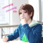 Aida Riko Kuroko's Basketball Short Brown Anime Cosplay wig 35CM