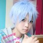 Kuroko's Basketball Kuroko Tetsuya Ice Blue Gradient Cosplay Wig