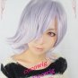 UN-GO Inga Brack Short Light Purple Anime Cosplay  Wig
