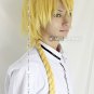 Pandora Hearts Jack Vessarius Yellow Blonde Cosplay Wig Party Hair Full Wig