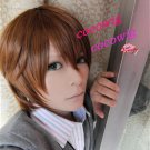 Sekai-ichi Hatsukoi Ritsu Onodera Short Dark Brown Costume Cosplay Wig