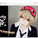 Gintama Okita Sougo Silver Soul Tea Brown Cosplay Short Party Hair Full Wig