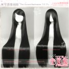 Hot sell! Hell girl  Long Straight Black Cosplay Hair Wig 100cm