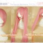 Vocaloid Hatsune Miku Pink MIKU Ponytail Cosplay Party Wig Long 120CM