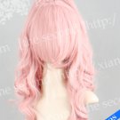 Vocaloid Megurine Luka Sandplay Pink Long Curly Cosplay Party Hair Wig