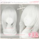 Fate/Stay Night Illyasviel Von Einzbern silver white 45cm cosplay wig