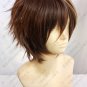 Guilty Crown OUMA SHU Brown Mix Short Layers  Anime Cosplay Party Hair Wig