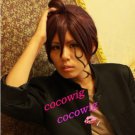 Inu x Boku SS Sorinoduka Lenshou Purple Brown Ponytail Cosplay Costume Wig