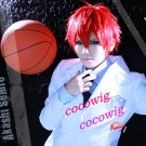 New Kuroko's Basketball Kuroko No Basket Akashi Seijyuurou Red Short Cosplay Wig