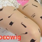 Woman  Fashion Sexy Tattoo hat print Pantyhose & Tights Leggings  Stocking