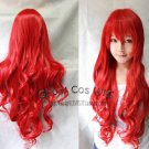 Charming Hot Sexy Long  Red Big Spiral Lady's Cosplay Hair Full Wig