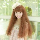 Japanese Harajuku Kawaii 80cm Long Rhapsody Curyl Fluffy Christmas Cosplay Wig