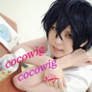 Tonari no Kaibutsu-kun Haru Yoshida Short Black Christmas Party Cosplay Hair Wig