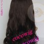 Japanese Harajuku Zipper long brown curly Lolita Kawaii Cosplay Party Wig