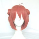 New Fashion Yuruyuri Akaza Akari Short Pink Cosplay Wig