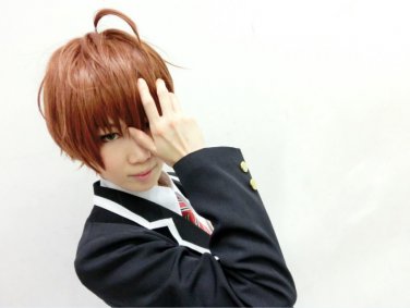 Chuunibyou Demo Koi ga Shitai&iuml;&frac14;�Togashi Yuta short brown cosplay wig
