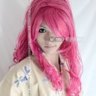 Vocaloid Megurine Luka Sandplay Red Long Curly Cosplay Party Hair Wig