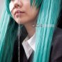 Vocaloid Hatsune Miku Cosplay Wig Dark Green 2 Ponytails 120cm