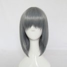 Lolita Japanese Harajuku blue gray short cosplay wig