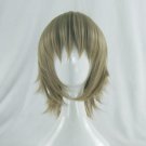 new K Tatara Totsuka short tea brown cosplay wig