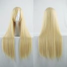 Inu x Boku SS Yukinokouji Nobara Chobits Chii light blonde gold 80cm long straight cosplay wig