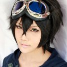 Karneval GAREKI Short Black Cosplay wig  Free shipping