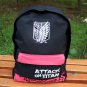 Attack on Titan Mikasa Ackerman Investigation Corps anime Outdoor backpack School bag