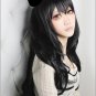 RWBY "Black" Trailer Blake Belladonna Black Long curly cosplay wig
