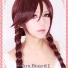 Danganronpa Dangan-Ronpa Tōko Fukawa Long 100cm Braids Costume Cosplay wig