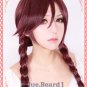 Danganronpa Dangan-Ronpa Tōko Fukawa Long 100cm Braids Costume Cosplay wig
