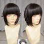 Uiharu kazari natural brown short ears tilting cos wig
