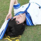 Halloween Free Nanase Haruka short black cosplay party wig