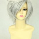 Brothers Conflict Asahina Tsubaki Short Silver White Cosplay Wig +free shipping