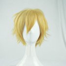 Free Nagisa Hazuki Short Blonde Layered Cosplay Wig Free shipping