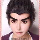 Kiyotaka Ishimaru Danganronpa Dangan-Ronpa black brown short styled cosplay wig