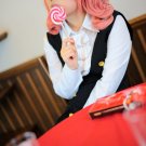Inu x Boku SS Secret Service Roromiya Karuta Pink Full Cosplay Party Hair wig